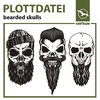 Plottdatei bearded skulls